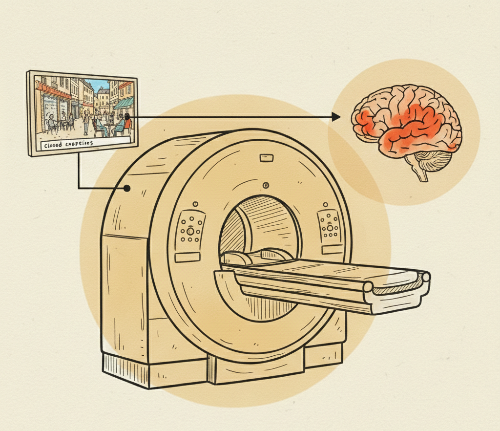 Eye-tracking + fMRI